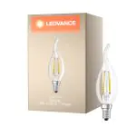 Ledvance Classic LED E14 Candela Filamento Chiara 4W 470lm - 827 Bianco Molto Caldo | Sostitua 40W