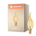 Ledvance Vintage 1906 LED E14 Candela Oro 1.5W 120lm - 824 Bianco Molto Caldo | Sostitua 15W