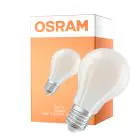Osram Classic LED E27 Pera Filamento Ghiaccio 5W 1055lm Ultra Efficiency - 840 Bianco Freddo | Sostitutiva 75W