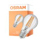 Osram Classic LED E27 Pera Filamento Chiara 7.3W 806lm - 827 Bianco Molto Caldo | Sensore Di Movimento E Luce - Sostitutiva 60W