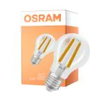 Osram Classic LED E27 Pera Filamento Chiara 3.8W 806lm - 840 Bianco Freddo | Dimmerabile - Sostitutiva 60W