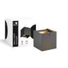 D'Lite Luce Da Parete Elingen Aluminium Nero Up & Down 4.9W 480lm - 830 Luce Calda -  | IP65 - Sensore Di Luce