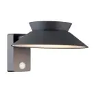 Nordlux Solar Luce Da Parete Justina Metallo Antracite 400lm - 830 Luce Calda -  | IP44 - Sensore di Movimento e Luce