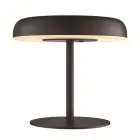 Nordlux Lampada Da Tavolo Solar Elmer Batteria Nero 2W 100lm - 830 Luce Calda -  | A 3 Livelli Dimmerabile 