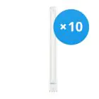 Confezione Multipack 10x Osram Dulux-L LED 18W - 830 Luce Calda -  | 4-Pin - Sostitutiva 36W
