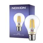 Noxion Lucent LED E27 Pera Filamento Chiara 4.5W 470lm - 822-827 Dim To Warm | Dimmerabile - Sostitutiva 40W