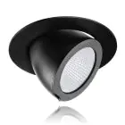 Noxion Faretti LED Forza Nero 35W 3000lm 36D - 930 Luce Calda -  | 168mm - Miglior Resa Cromatica