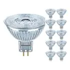 Confezione Multipack 10x Osram Performance Faretti LED Riflettore GU5.3 MR16 5W 345lm 36D - 927 Bianco Molto Caldo | Miglior Resa Cromatica - Dimmerabile - Sostitutiva 35W