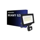Noxion Proiettore LED Beamy G3 50W 5500lm 110D - 840 Bianco Freddo | IP44 - Sensore di Movimento e Luce - Simmetrico