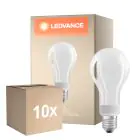 Confezione Multipack 10x Ledvance Classic LED E27 Pera Filamento Ghiaccio 18W 2452lm - 827 Bianco Molto Caldo | Dimmerabile - Sostitutiva 150W