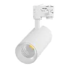 Noxion Luce A Binario LED 3 Fasi Ecowhite Aluminium Bianca 30W 2960lm 36D - 830 Luce Calda -  | UGR 