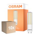 Confezione Multipack 10x Osram Special T Slim LED GU10 7W 806lm - 827 Bianco Molto Caldo | Dimmerabile - Sostitutiva 60W 
