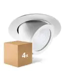 Confezione Multipack 4x Noxion Faretti LED Forza Bianca 35W 3000lm 36D - 930 Luce Calda -  | 168mm - Miglior Resa Cromatica