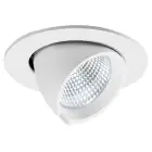 Noxion Faretti LED Forza V2 Aluminium Bianca 28W 3300lm 36D - 930-940-957 CCT | 160mm - Ritaglio 145mm - Miglior Resa Cromatica