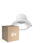 Confezione Multipack 6x Noxion Downlight LED Apollo V2.0 6-12W 720-1500lm 60D - 830/840 CCT | 145mm - Ritaglio 120mm
