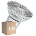 Confezione Multipack 10x Ledvance LED Riflettore GU10 PAR16 6.1W 575lm 60D - 940 Bianco Freddo| Dimmerabile - Sostitutiva 80W