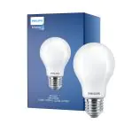 Philips Master LED E27 Pera Filamento Ghiaccio 3.4W 470lm - 922-927 Dim To Warm | Miglior Resa Cromatica - Dimmerabile - Sostitutiva 40W