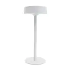 Eglo Lampada Da Tavolo Simeri Acciaio Bianca 3W 250lm - 830-860 Regolabile Bianca | IP44 - Touch Dimmerabile - USB-C