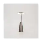 Eglo Lampada Da Tavolo Piccola Acciaio Bronze 2W 270lm - 824-830-840 CCT | IP54 - Touch Dimmerabile - USB-C