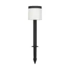 Eglo Punta Luce Pantete Solar Nero 7W 830lm - 830 Luce Calda -  | IP65 - Sensore Di Movimento