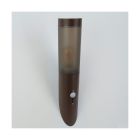 Eglo Luce Da Parete Helsinki Acciaio Inossidabile Marrone | IP55 - Adatto per 1x E27 - Sensore Di Movimento